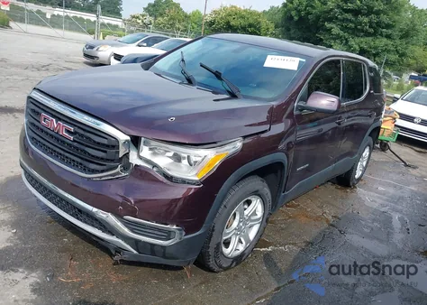 2018 GMC Acadia Sle-1 from USA, damaged, VIN 1GKKNKLA6JZ210162